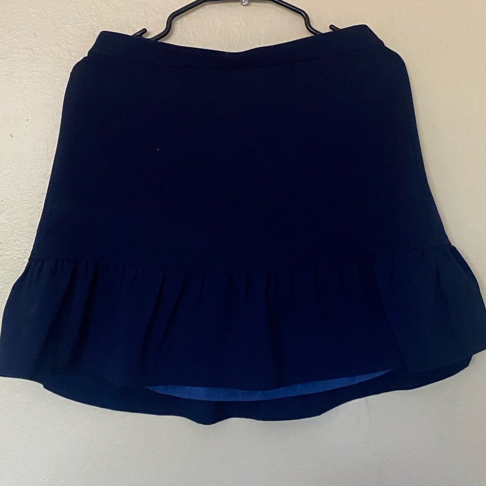 JCrew navy blue skirt size 8